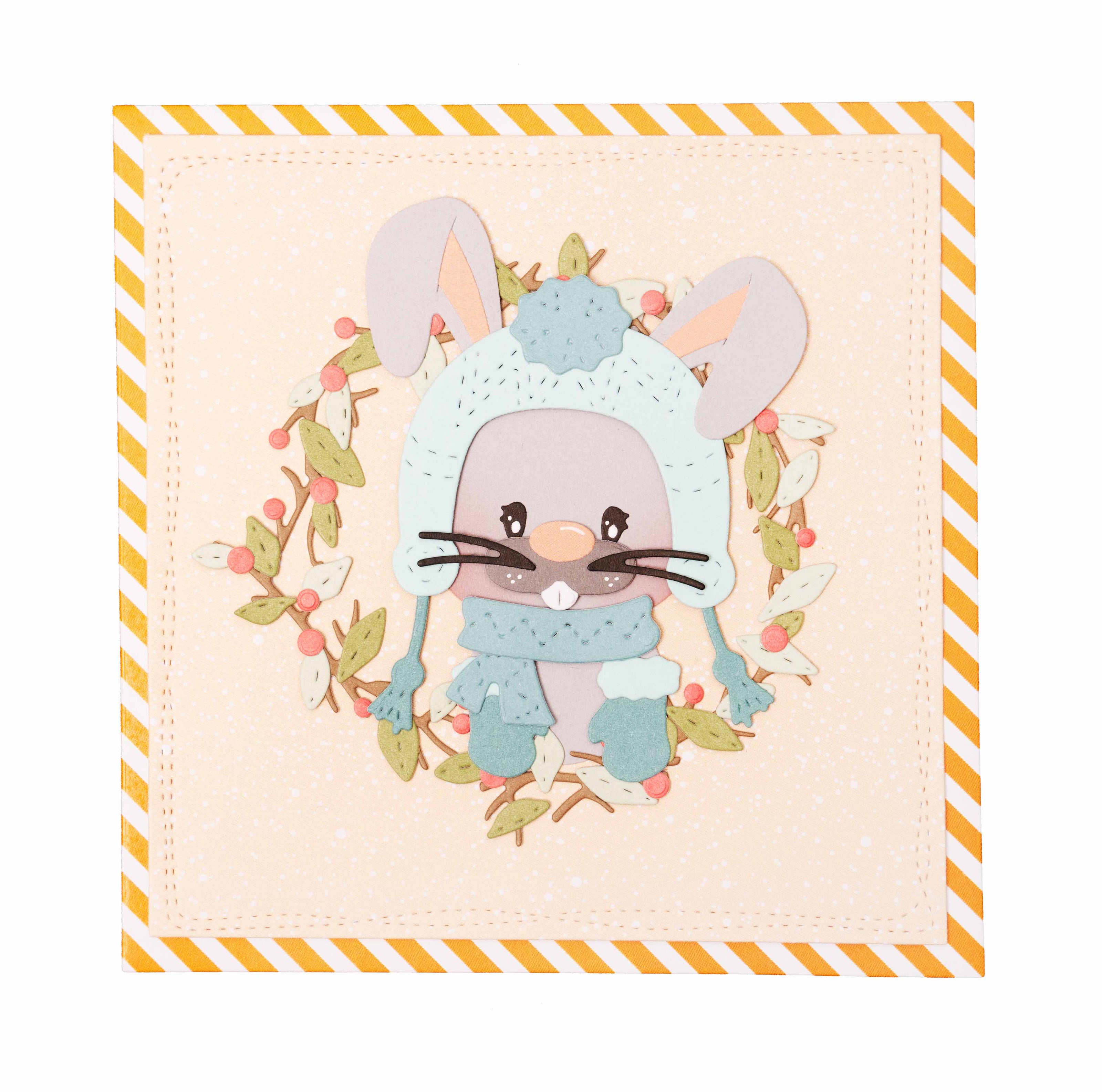 CCL Cutting Die Stitched Square Essentials 147x147x1mm 6 PC nr.761