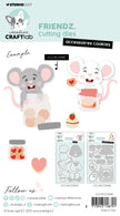 CCL Cutting Die Accessoires Cookies Friendz 23 PC