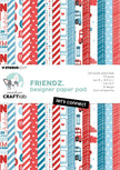 CCL Designer Paper Pad Let's Connect Friendz 24 SH