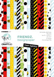 CCL Designer Paper Pad Bee-Lightful Friendz 24 Sheets