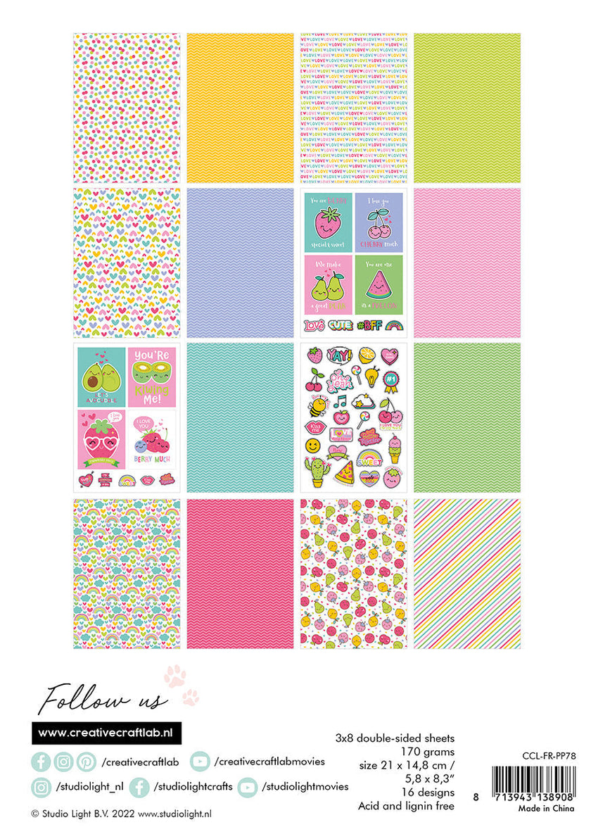 CCL Paper Pad Better Together Friendz 210x148x9mm 24 SH nr.78