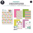 CCL Paper Assortment Set Frenkie's Xmas Friendz 210x297x3mm 12 SH nr.16