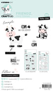 CCL Clear Stamp Holy Cow Friendz 14 PC