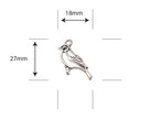 Craft Consortium Little Robin Redbreast - Metal Charms - Robin