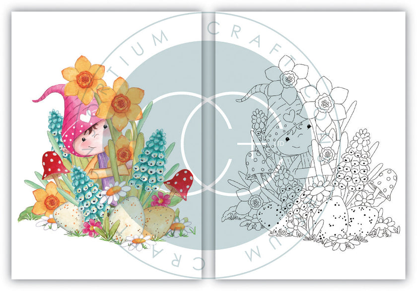 Craft Consortium Let Spring Begin - A6 Premium Marker Pad
