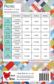 Picnic - A Fat Quarter Quilt in 6 sizes