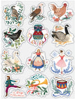 Craft Consortium 12 Days Of Christmas - 6x8 Stamp Set