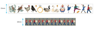 Craft Consortium 12 Days Of Christmas - Washi Tape
