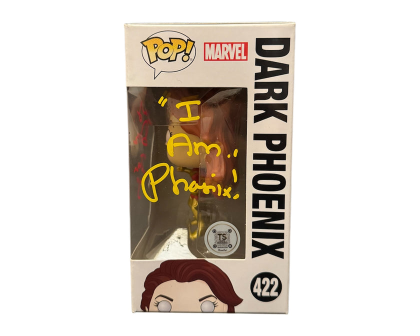 Catherine Disher Autographed Funko Pop X-Men #422 Dark Phoenix Inscribed 