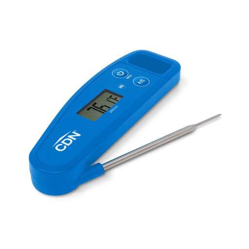 CDN - Digital Folding Thermometer (-58 to 572F/-50 to 300C), Blue