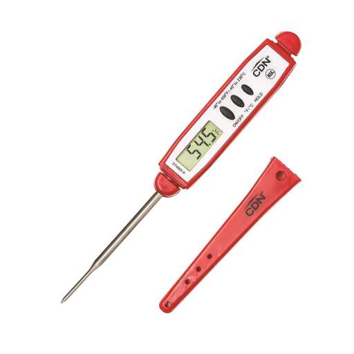 CDN - Therm Digital Waterproof Pocket ProAccurate QuickRead Red