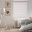 ITY CDNW-1 24 Olivia Stone Cordless Polyester Zebra Day-Night Blind 24