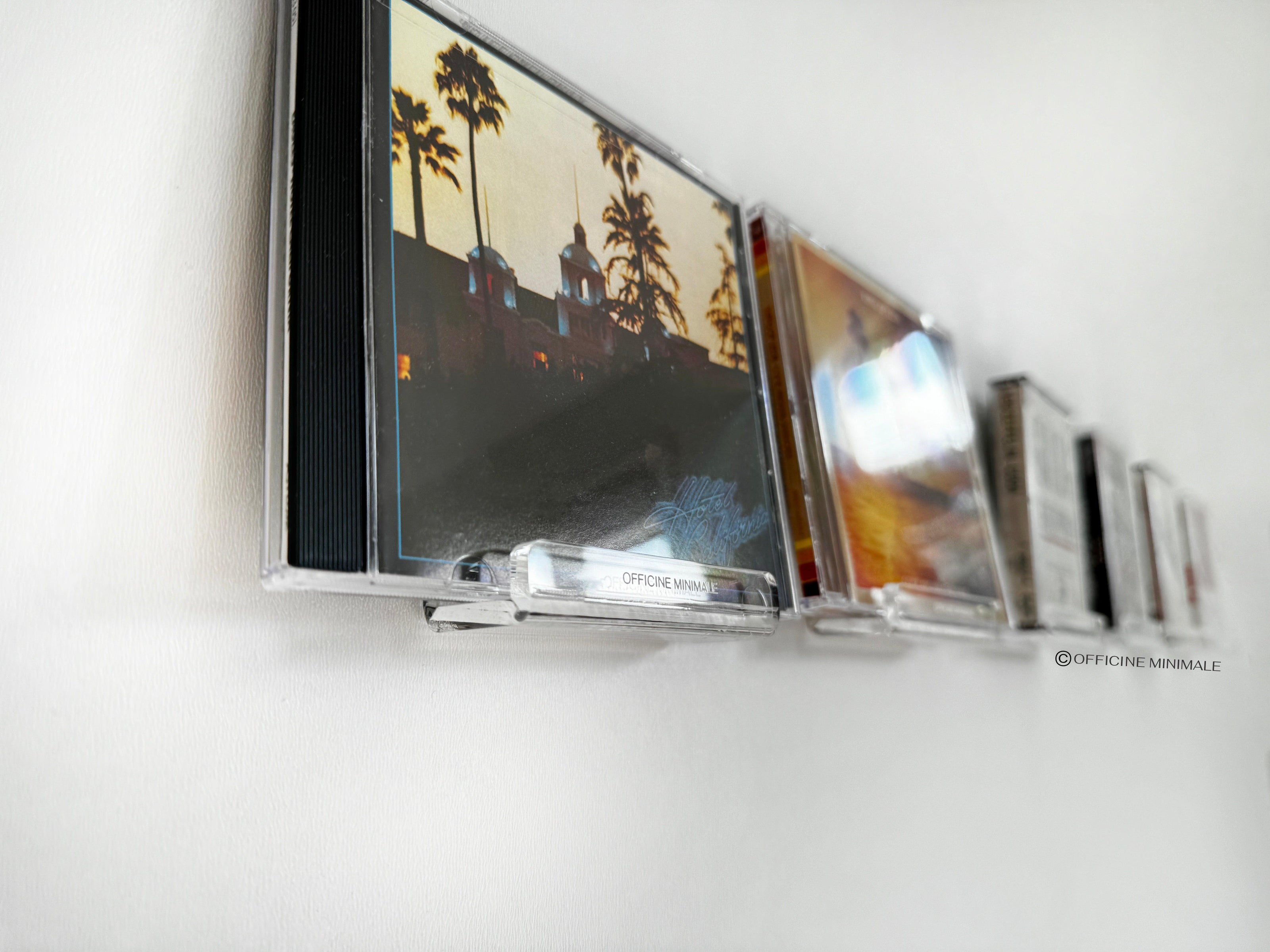 Cassette Tape & CD Wall Mount Display