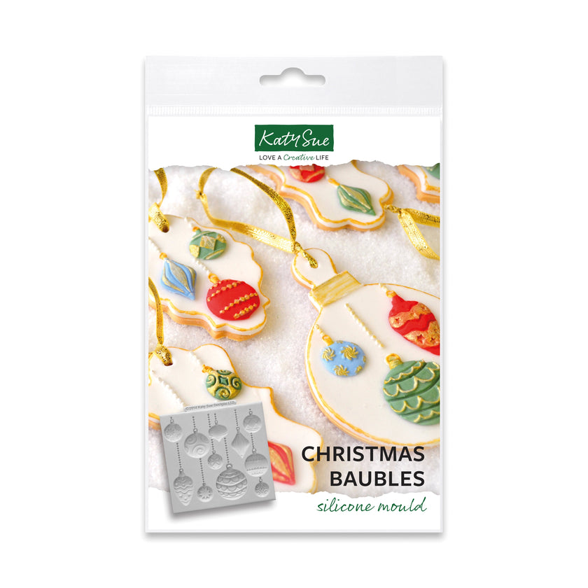 Christmas Baubles Silicone Mould