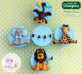 Mini Domed Alphabet Silicone Mould