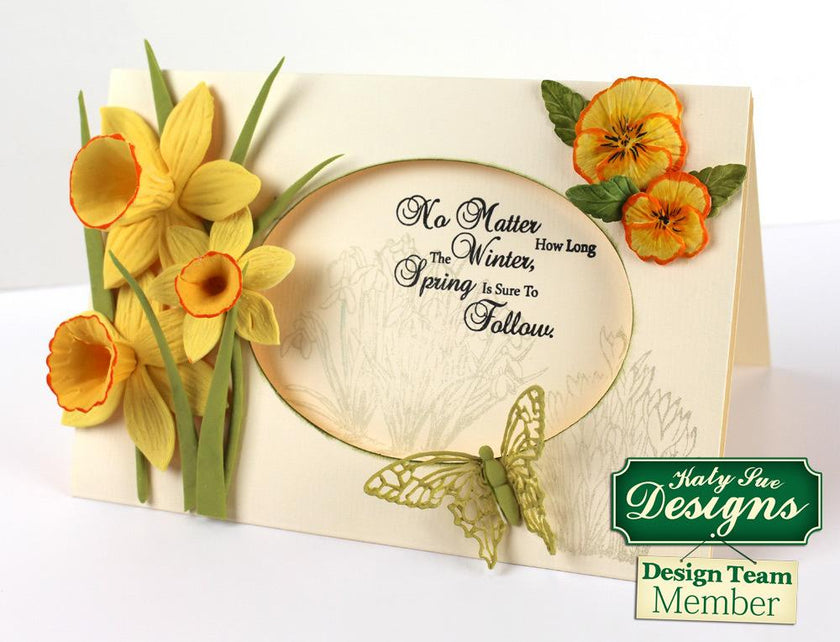 Pansies Silicone Mould