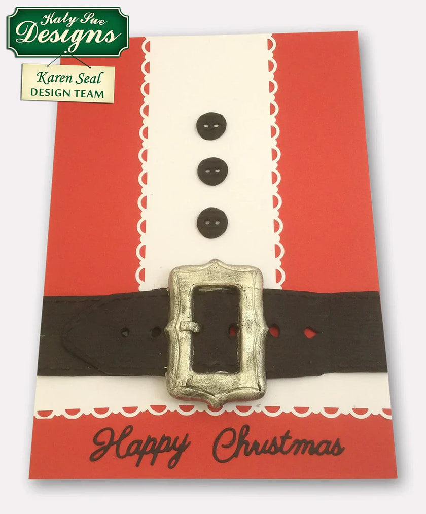 Santa's Belt Silicone Mould