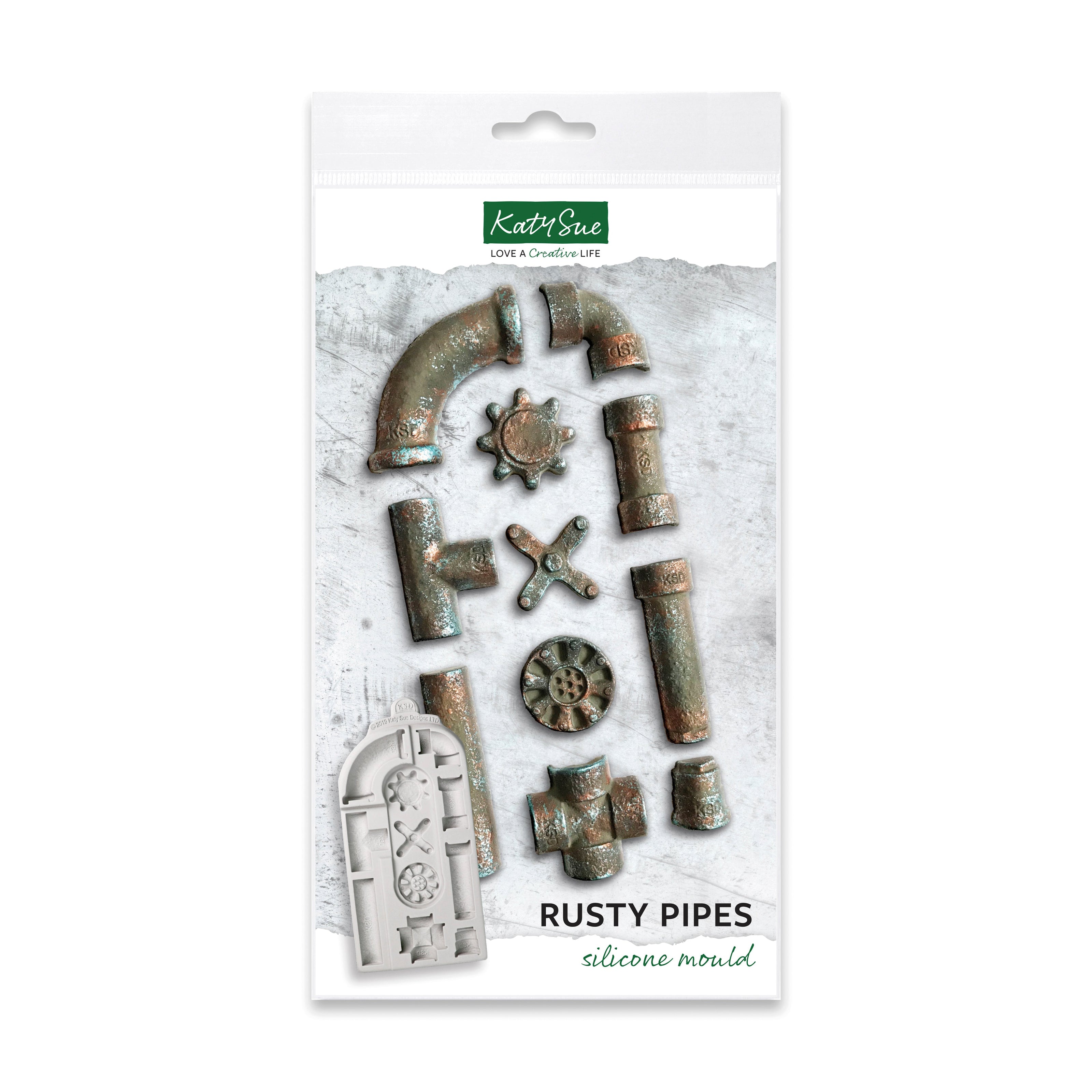 Rusty Pipes Silicone Mould