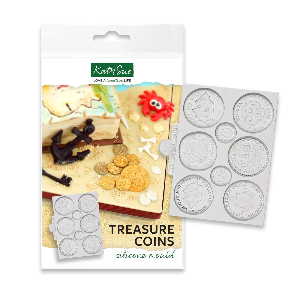 Treasure Coins Silicone Mould