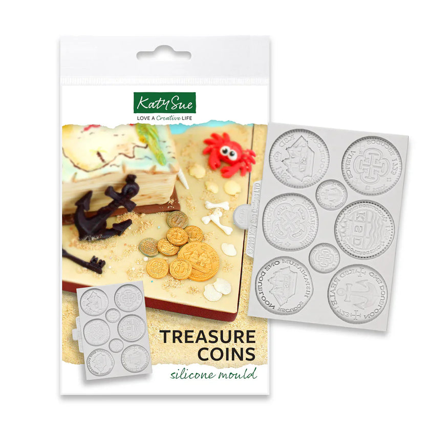 Treasure Coins Silicone Mould