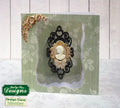 Oval Cameo & Oval Frame Silicone Mould