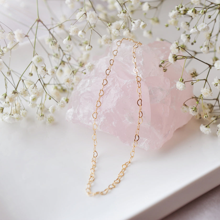 Sweet Heart choker necklace