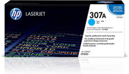 HP 307A (CE741A) Cyan Original LaserJet Toner Cartridge