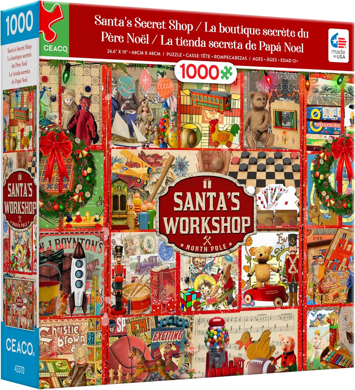 CEACO - Classic Christmas (1000-Piece Puzzle)