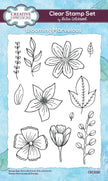 Creative Expressions Helen Colebrook Blooming Marvelous 6 in x 4 in Clear Stamp Set