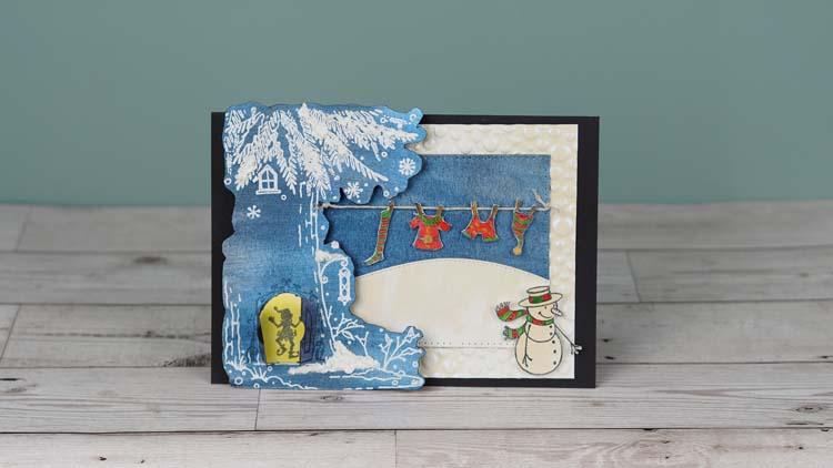 Creative Expressions Wintery Icons  A5 Clear Stamp Set
