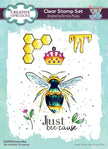 Creative Expressions Bonnita Moaby Queen Bee A5 Clear Stamp Set
