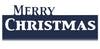 Festive Collection Merry Christmas Trim