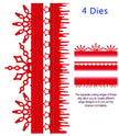 Festive Collection Snowflake Edger