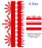 Festive Collection Snowflake Edger