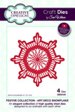 Festive Collection Art Deco Snowflake