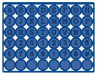 Expressions Collection Typewriter Grid Alphabet Die