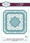Noble Ornate Pierced Squares Die