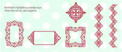 Sue Wilson Dies - Configurations Collection - Dainty Lace Edger