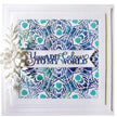 Dies by Sue Wilson Background Collection Peacock Plumage