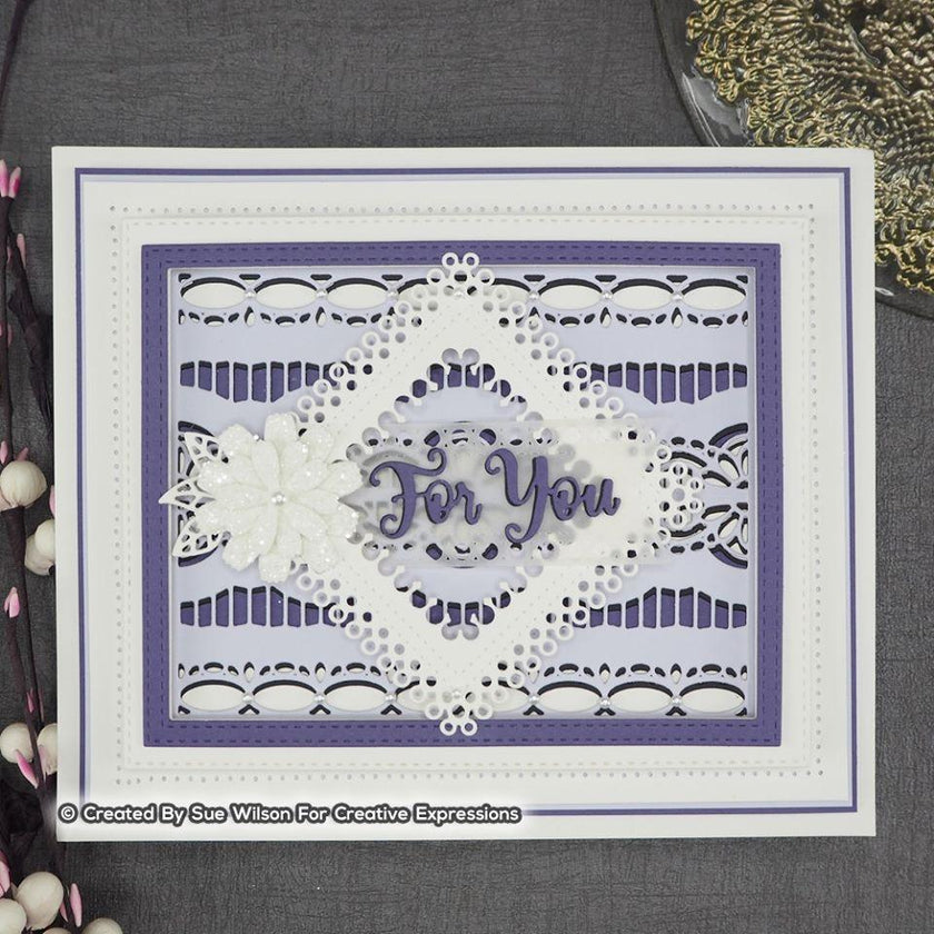 Dies by Sue Wilson Endless Options Collection Delilah - Background