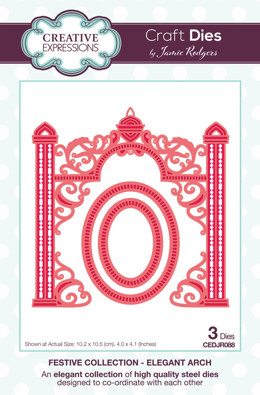 Creative Expressions Jamie Rodgers Elegant Arch Craft Die