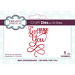Sue Wilson Mini Expressions I'm Here For You Craft Die
