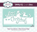 Paper Cuts Edger White Christmas Craft Die