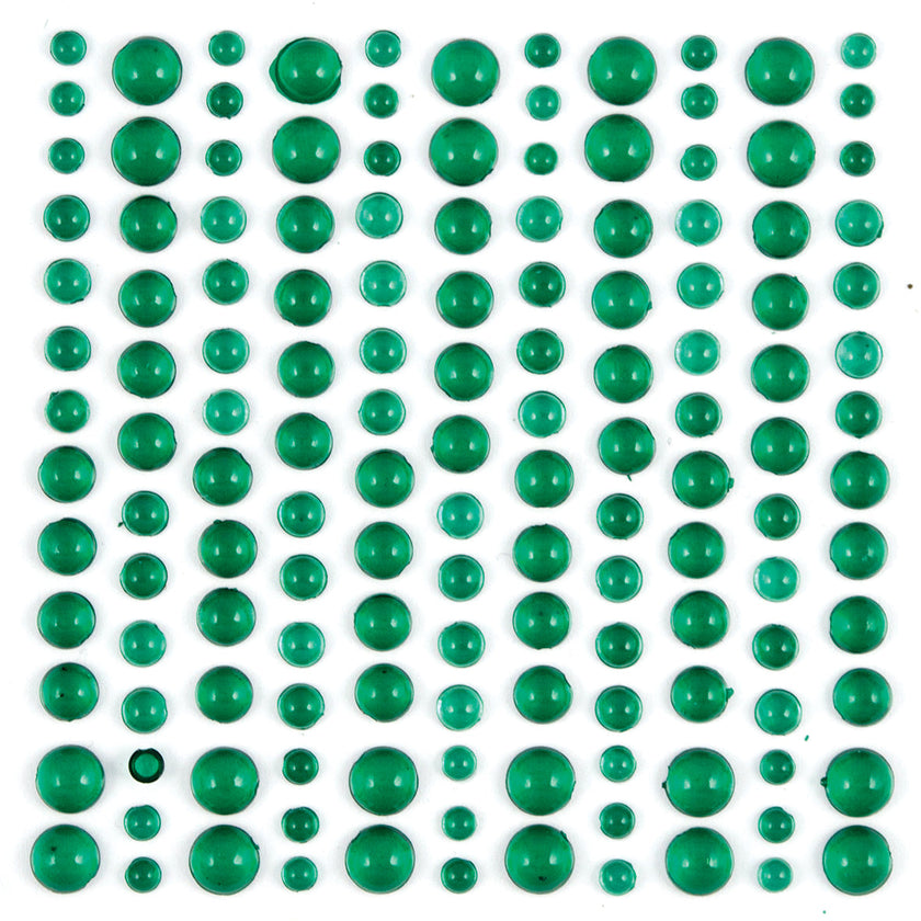 Craft Consortium Adhesive Dew Drops - Green