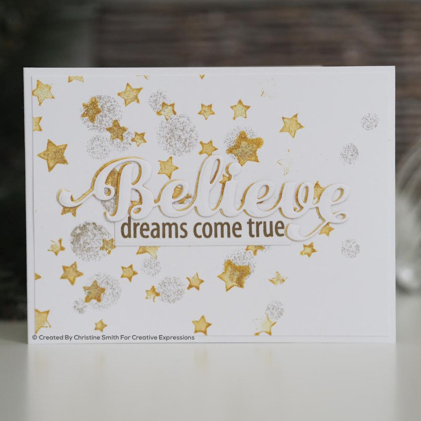 Dies by Sue Wilson Festive Believe