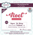 Creative Expressions Sue Wilson Noel Craft Die & Stamp Set