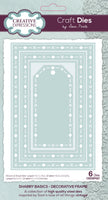 Creative Expressions Sam Poole Shabby Basics Decorative Frame Craft Die