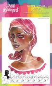 Creative Expressions Jane Davenport Facetime 6 in x 8 in Clear Stamp Set