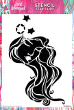 Creative Expressions Jane Davenport Star Fairy  8 in x 12 in Stencil