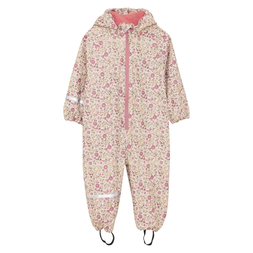 PU Rainwear Suit | Pink Floral | CeLaVi
